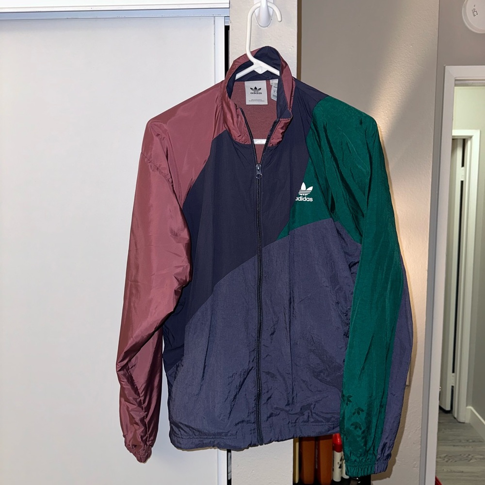 Multi Color Adidas Windbreaker